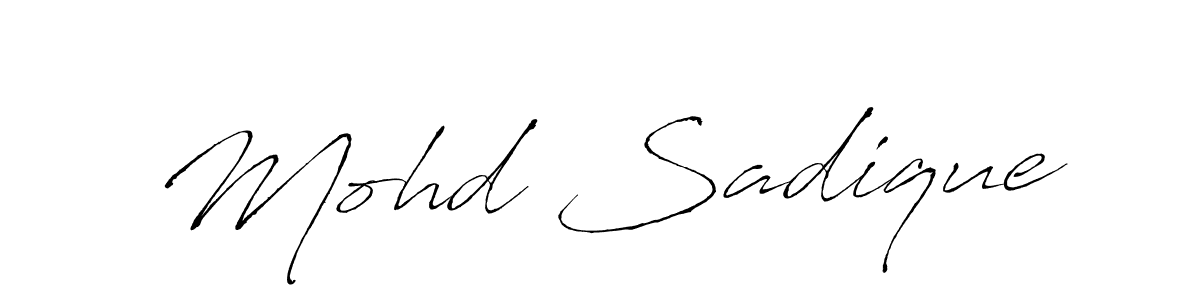 Make a short Mohd Sadique signature style. Manage your documents anywhere anytime using Antro_Vectra. Create and add eSignatures, submit forms, share and send files easily. Mohd Sadique signature style 6 images and pictures png