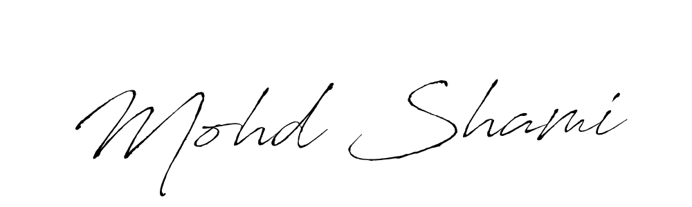 Use a signature maker to create a handwritten signature online. With this signature software, you can design (Antro_Vectra) your own signature for name Mohd Shami. Mohd Shami signature style 6 images and pictures png