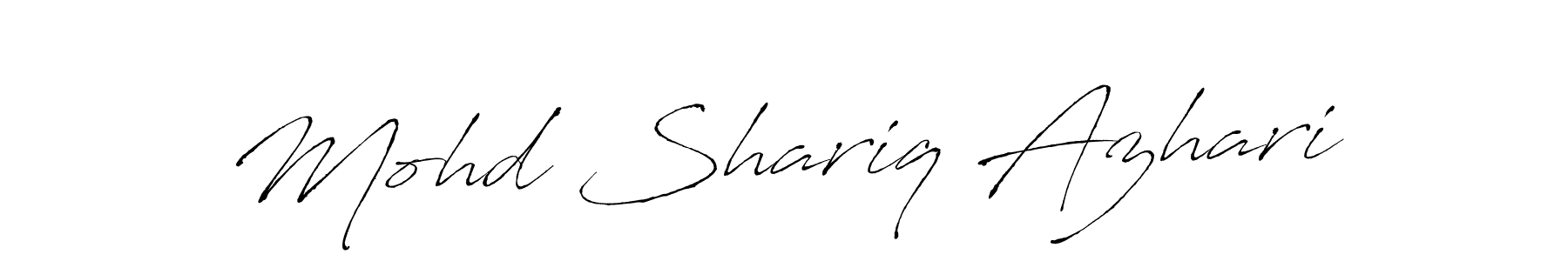 The best way (Antro_Vectra) to make a short signature is to pick only two or three words in your name. The name Mohd Shariq Azhari include a total of six letters. For converting this name. Mohd Shariq Azhari signature style 6 images and pictures png