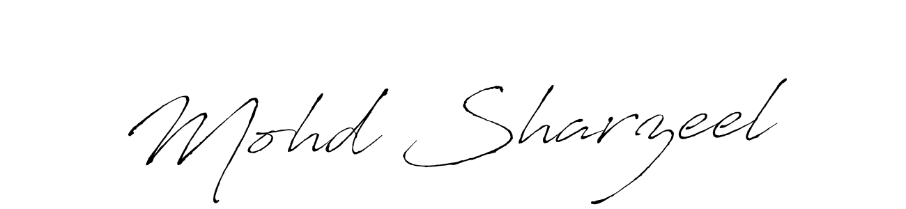 It looks lik you need a new signature style for name Mohd Sharzeel. Design unique handwritten (Antro_Vectra) signature with our free signature maker in just a few clicks. Mohd Sharzeel signature style 6 images and pictures png