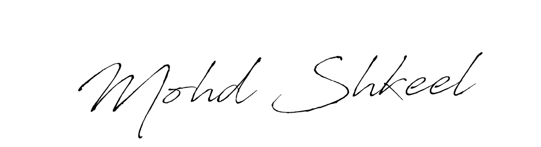 How to make Mohd Shkeel signature? Antro_Vectra is a professional autograph style. Create handwritten signature for Mohd Shkeel name. Mohd Shkeel signature style 6 images and pictures png