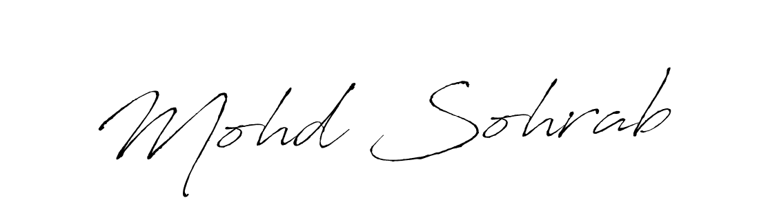Similarly Antro_Vectra is the best handwritten signature design. Signature creator online .You can use it as an online autograph creator for name Mohd Sohrab. Mohd Sohrab signature style 6 images and pictures png