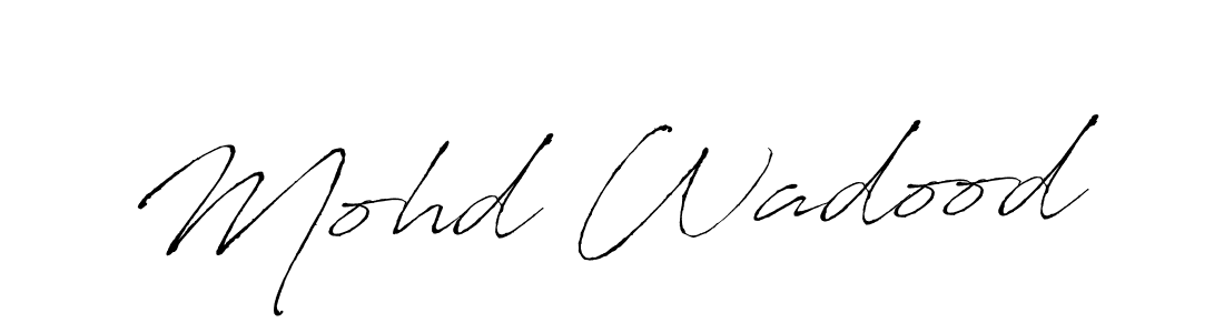 How to make Mohd Wadood signature? Antro_Vectra is a professional autograph style. Create handwritten signature for Mohd Wadood name. Mohd Wadood signature style 6 images and pictures png