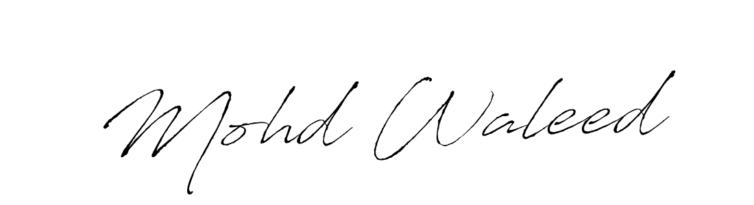 How to make Mohd Waleed signature? Antro_Vectra is a professional autograph style. Create handwritten signature for Mohd Waleed name. Mohd Waleed signature style 6 images and pictures png