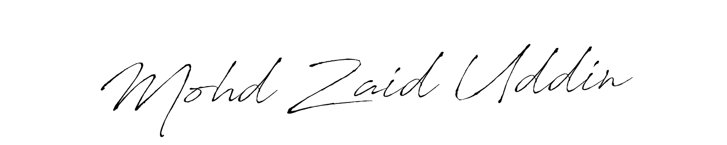 Make a beautiful signature design for name Mohd Zaid Uddin. Use this online signature maker to create a handwritten signature for free. Mohd Zaid Uddin signature style 6 images and pictures png