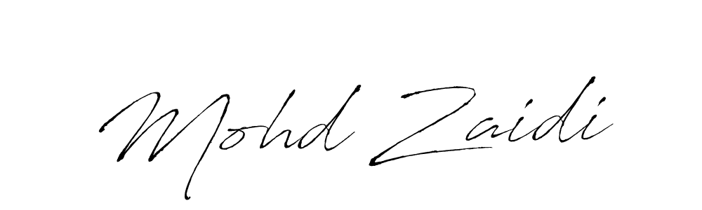 It looks lik you need a new signature style for name Mohd Zaidi. Design unique handwritten (Antro_Vectra) signature with our free signature maker in just a few clicks. Mohd Zaidi signature style 6 images and pictures png