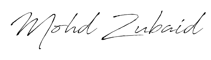 Also You can easily find your signature by using the search form. We will create Mohd Zubaid name handwritten signature images for you free of cost using Antro_Vectra sign style. Mohd Zubaid signature style 6 images and pictures png