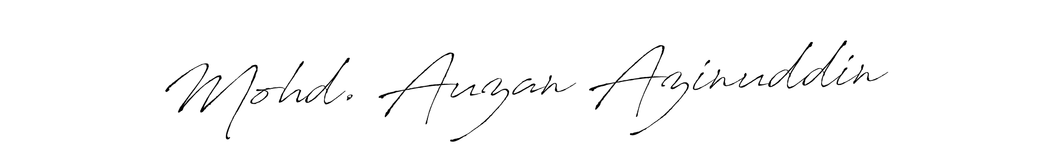 Once you've used our free online signature maker to create your best signature Antro_Vectra style, it's time to enjoy all of the benefits that Mohd. Auzan Azinuddin name signing documents. Mohd. Auzan Azinuddin signature style 6 images and pictures png