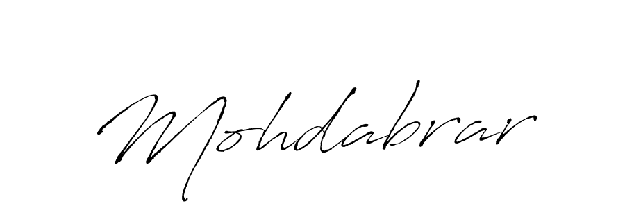 Make a beautiful signature design for name Mohdabrar. Use this online signature maker to create a handwritten signature for free. Mohdabrar signature style 6 images and pictures png