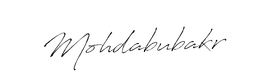 Also we have Mohdabubakr name is the best signature style. Create professional handwritten signature collection using Antro_Vectra autograph style. Mohdabubakr signature style 6 images and pictures png