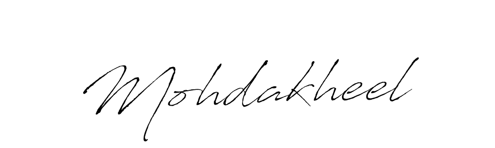 Design your own signature with our free online signature maker. With this signature software, you can create a handwritten (Antro_Vectra) signature for name Mohdakheel. Mohdakheel signature style 6 images and pictures png