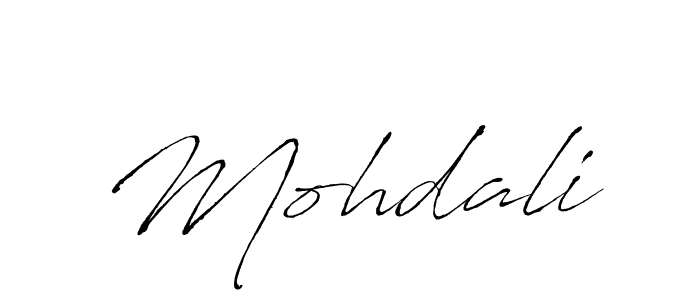 Mohdali stylish signature style. Best Handwritten Sign (Antro_Vectra) for my name. Handwritten Signature Collection Ideas for my name Mohdali. Mohdali signature style 6 images and pictures png