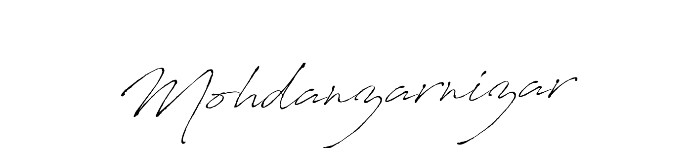 How to make Mohdanzarnizar signature? Antro_Vectra is a professional autograph style. Create handwritten signature for Mohdanzarnizar name. Mohdanzarnizar signature style 6 images and pictures png