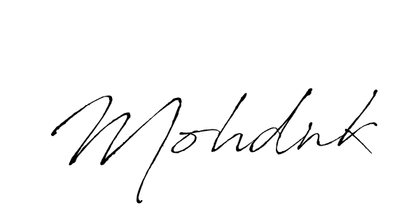 Make a beautiful signature design for name Mohdnk. Use this online signature maker to create a handwritten signature for free. Mohdnk signature style 6 images and pictures png