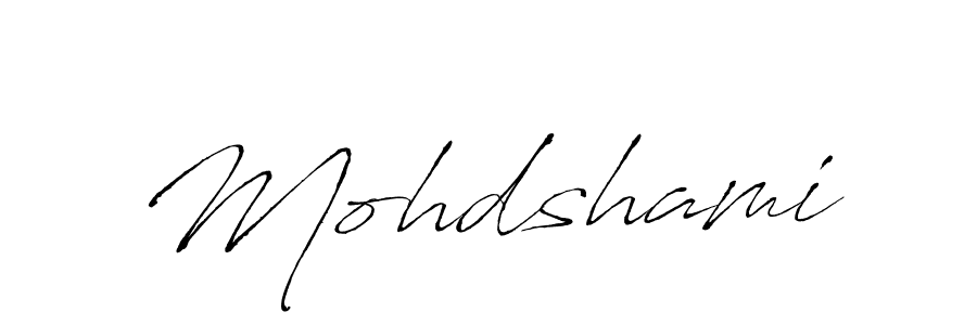 How to make Mohdshami name signature. Use Antro_Vectra style for creating short signs online. This is the latest handwritten sign. Mohdshami signature style 6 images and pictures png