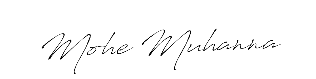 Best and Professional Signature Style for Mohe Muhanna. Antro_Vectra Best Signature Style Collection. Mohe Muhanna signature style 6 images and pictures png