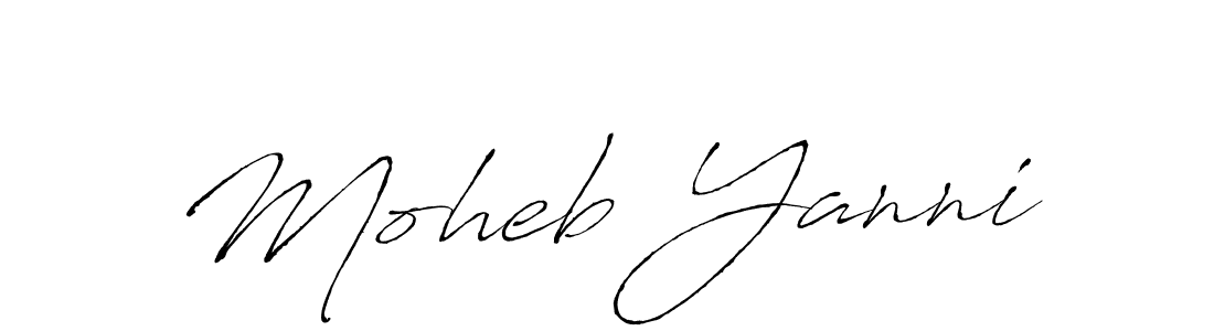 You can use this online signature creator to create a handwritten signature for the name Moheb Yanni. This is the best online autograph maker. Moheb Yanni signature style 6 images and pictures png