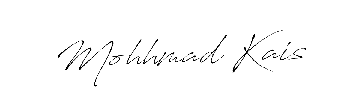 Also we have Mohhmad Kais name is the best signature style. Create professional handwritten signature collection using Antro_Vectra autograph style. Mohhmad Kais signature style 6 images and pictures png