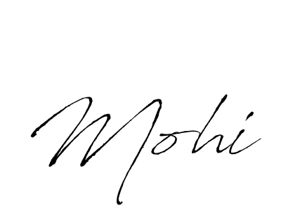 Use a signature maker to create a handwritten signature online. With this signature software, you can design (Antro_Vectra) your own signature for name Mohi. Mohi signature style 6 images and pictures png