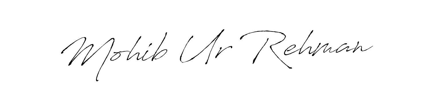 Also we have Mohib Ur Rehman name is the best signature style. Create professional handwritten signature collection using Antro_Vectra autograph style. Mohib Ur Rehman signature style 6 images and pictures png