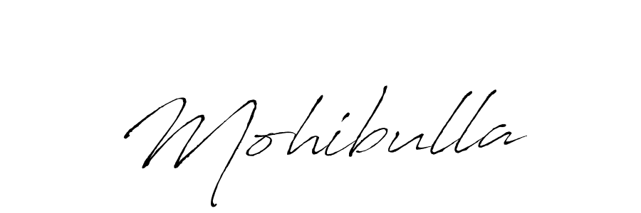 Use a signature maker to create a handwritten signature online. With this signature software, you can design (Antro_Vectra) your own signature for name Mohibulla. Mohibulla signature style 6 images and pictures png