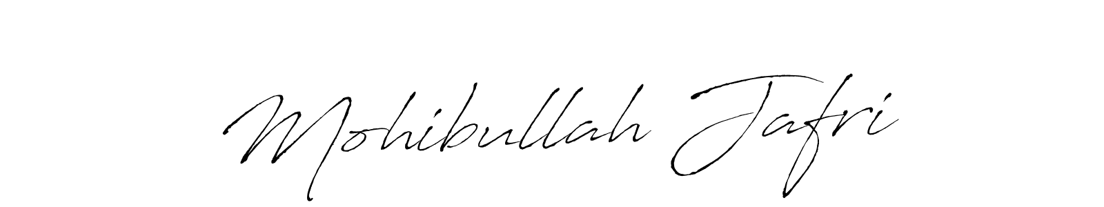 How to make Mohibullah Jafri signature? Antro_Vectra is a professional autograph style. Create handwritten signature for Mohibullah Jafri name. Mohibullah Jafri signature style 6 images and pictures png