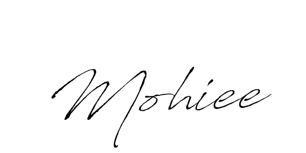 Antro_Vectra is a professional signature style that is perfect for those who want to add a touch of class to their signature. It is also a great choice for those who want to make their signature more unique. Get Mohiee name to fancy signature for free. Mohiee signature style 6 images and pictures png
