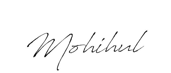 How to make Mohihul name signature. Use Antro_Vectra style for creating short signs online. This is the latest handwritten sign. Mohihul signature style 6 images and pictures png