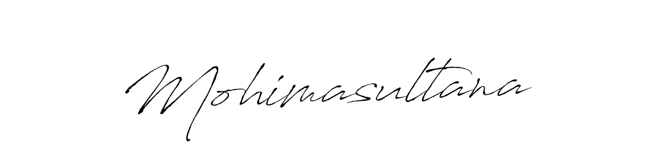 Also we have Mohimasultana name is the best signature style. Create professional handwritten signature collection using Antro_Vectra autograph style. Mohimasultana signature style 6 images and pictures png