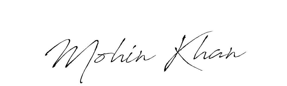 Make a beautiful signature design for name Mohin Khan. Use this online signature maker to create a handwritten signature for free. Mohin Khan signature style 6 images and pictures png