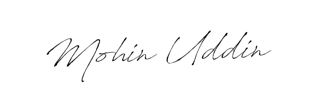 How to make Mohin Uddin signature? Antro_Vectra is a professional autograph style. Create handwritten signature for Mohin Uddin name. Mohin Uddin signature style 6 images and pictures png