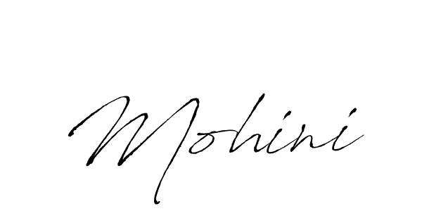 How to make Mohini signature? Antro_Vectra is a professional autograph style. Create handwritten signature for Mohini name. Mohini signature style 6 images and pictures png