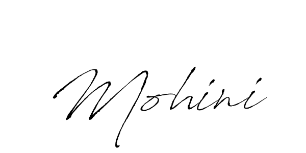 Mohini stylish signature style. Best Handwritten Sign (Antro_Vectra) for my name. Handwritten Signature Collection Ideas for my name Mohini. Mohini signature style 6 images and pictures png