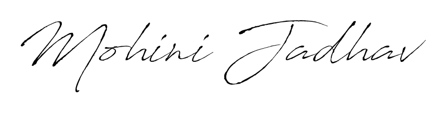You can use this online signature creator to create a handwritten signature for the name Mohini Jadhav. This is the best online autograph maker. Mohini Jadhav signature style 6 images and pictures png