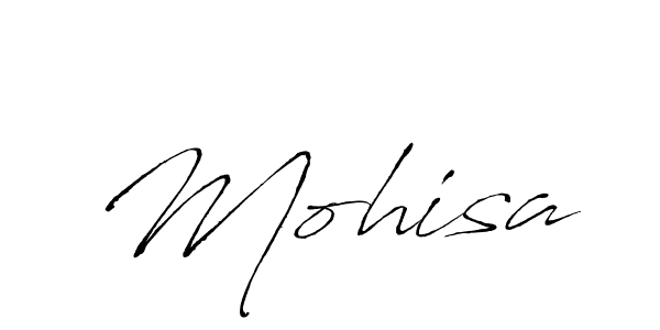 Make a beautiful signature design for name Mohisa. Use this online signature maker to create a handwritten signature for free. Mohisa signature style 6 images and pictures png