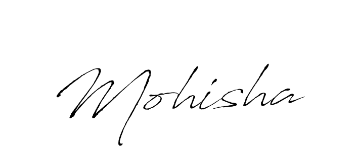 You should practise on your own different ways (Antro_Vectra) to write your name (Mohisha) in signature. don't let someone else do it for you. Mohisha signature style 6 images and pictures png