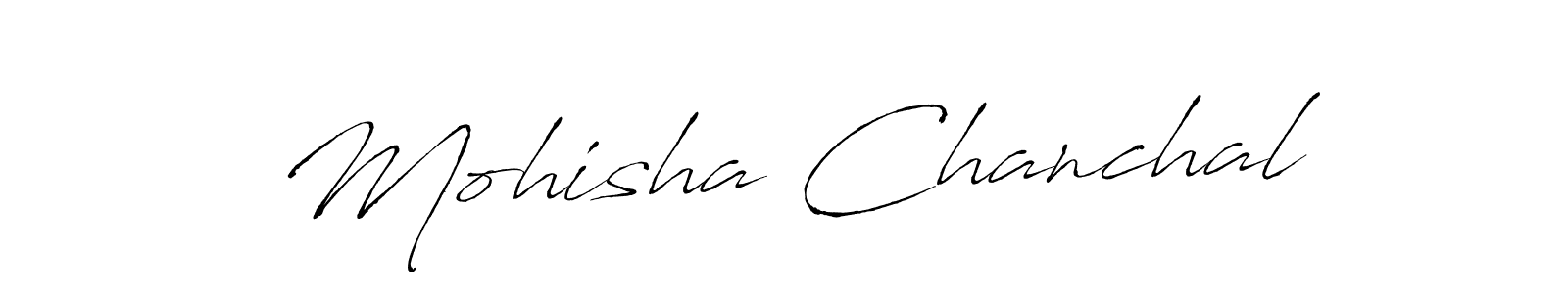 How to Draw Mohisha Chanchal signature style? Antro_Vectra is a latest design signature styles for name Mohisha Chanchal. Mohisha Chanchal signature style 6 images and pictures png