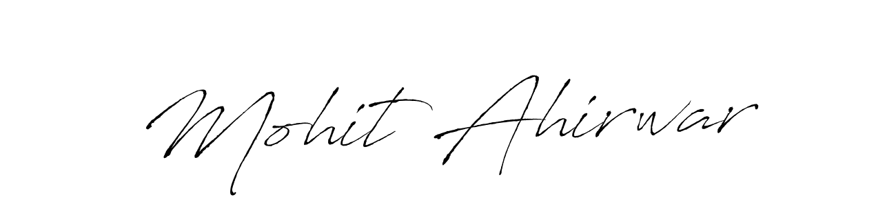 Here are the top 10 professional signature styles for the name Mohit Ahirwar. These are the best autograph styles you can use for your name. Mohit Ahirwar signature style 6 images and pictures png
