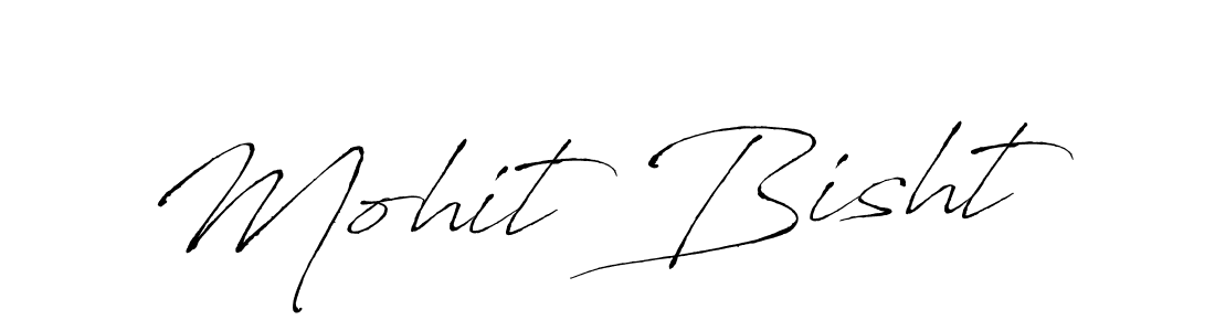 Also You can easily find your signature by using the search form. We will create Mohit Bisht name handwritten signature images for you free of cost using Antro_Vectra sign style. Mohit Bisht signature style 6 images and pictures png