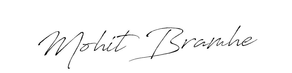 Antro_Vectra is a professional signature style that is perfect for those who want to add a touch of class to their signature. It is also a great choice for those who want to make their signature more unique. Get Mohit Bramhe name to fancy signature for free. Mohit Bramhe signature style 6 images and pictures png