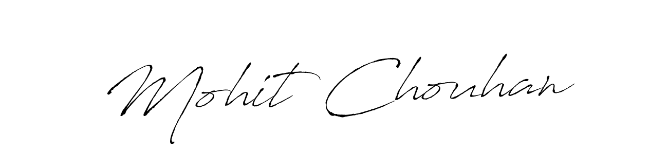 The best way (Antro_Vectra) to make a short signature is to pick only two or three words in your name. The name Mohit Chouhan include a total of six letters. For converting this name. Mohit Chouhan signature style 6 images and pictures png