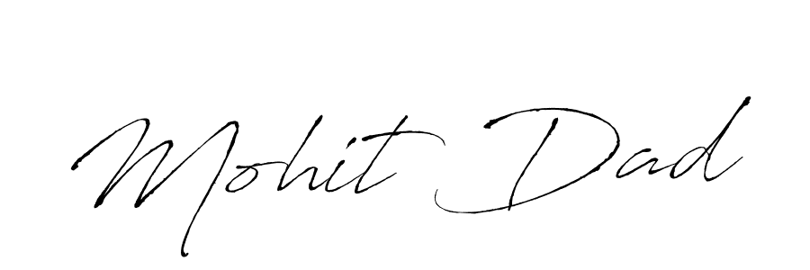 You should practise on your own different ways (Antro_Vectra) to write your name (Mohit Dad) in signature. don't let someone else do it for you. Mohit Dad signature style 6 images and pictures png