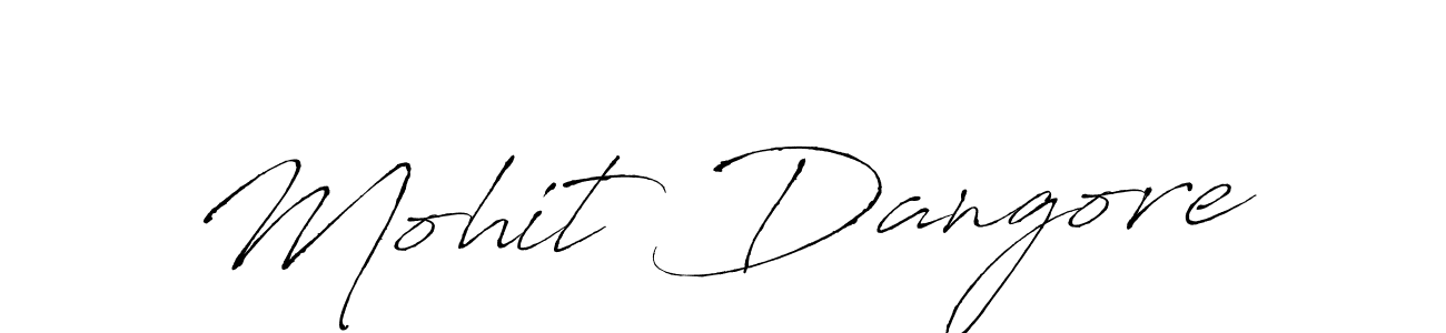 You should practise on your own different ways (Antro_Vectra) to write your name (Mohit Dangore) in signature. don't let someone else do it for you. Mohit Dangore signature style 6 images and pictures png