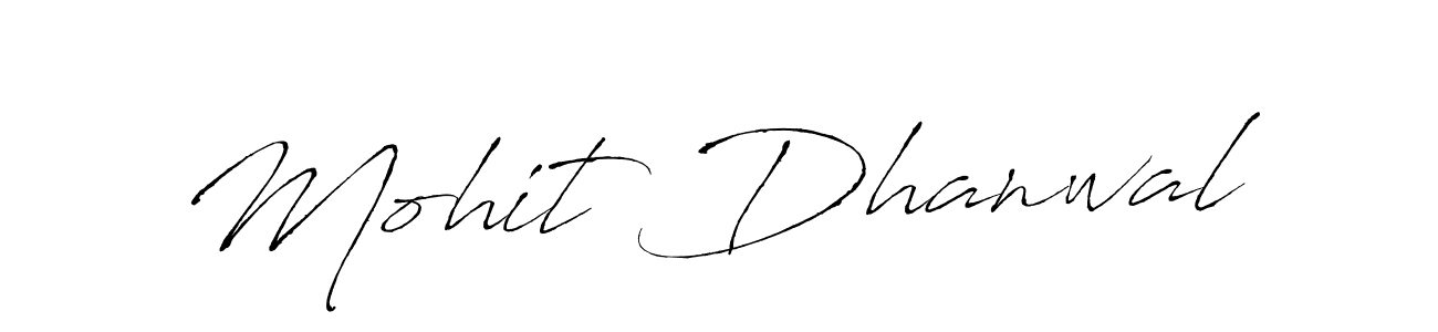 This is the best signature style for the Mohit Dhanwal name. Also you like these signature font (Antro_Vectra). Mix name signature. Mohit Dhanwal signature style 6 images and pictures png