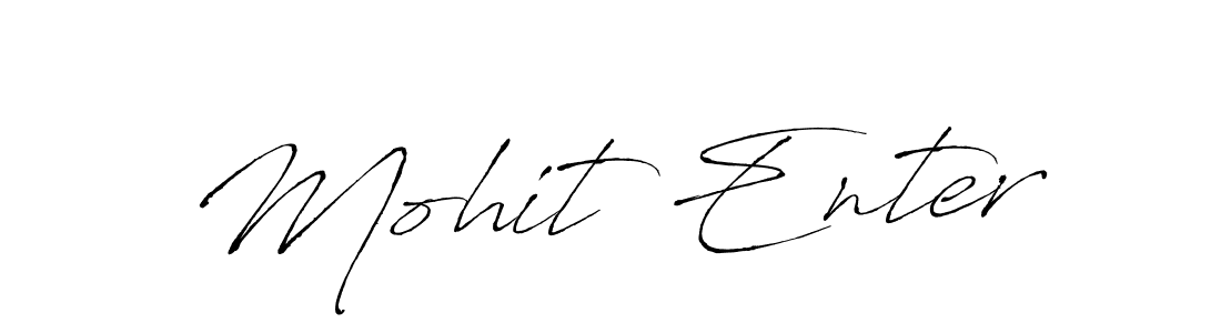 See photos of Mohit Enter official signature by Spectra . Check more albums & portfolios. Read reviews & check more about Antro_Vectra font. Mohit Enter signature style 6 images and pictures png