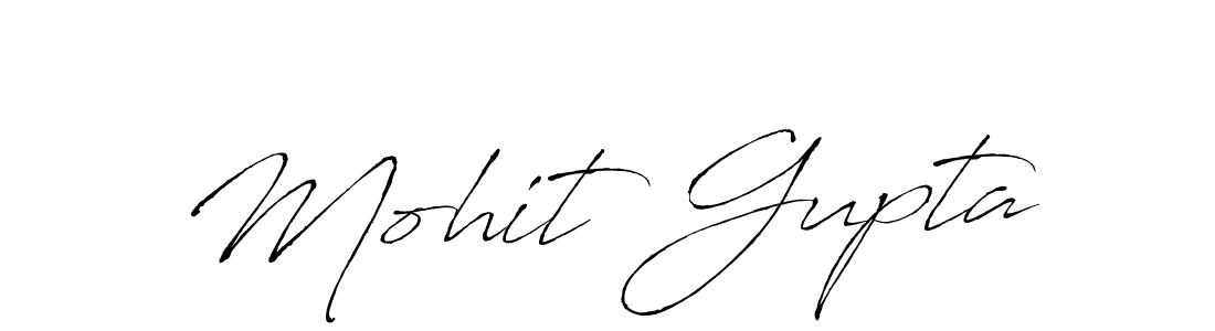Mohit Gupta stylish signature style. Best Handwritten Sign (Antro_Vectra) for my name. Handwritten Signature Collection Ideas for my name Mohit Gupta. Mohit Gupta signature style 6 images and pictures png