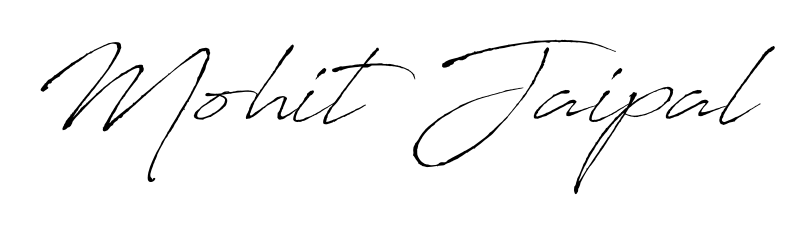 The best way (Antro_Vectra) to make a short signature is to pick only two or three words in your name. For converting this name Mohit Jaipal. Mohit Jaipal signature style 6 images and pictures png