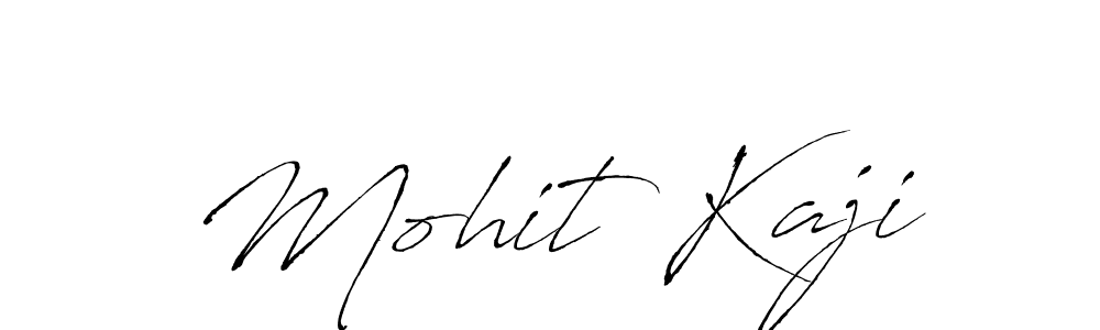 Create a beautiful signature design for name Mohit Kaji. With this signature (Antro_Vectra) fonts, you can make a handwritten signature for free. Mohit Kaji signature style 6 images and pictures png