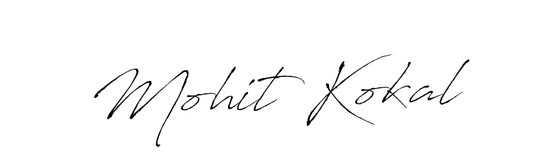 You can use this online signature creator to create a handwritten signature for the name Mohit Kokal. This is the best online autograph maker. Mohit Kokal signature style 6 images and pictures png