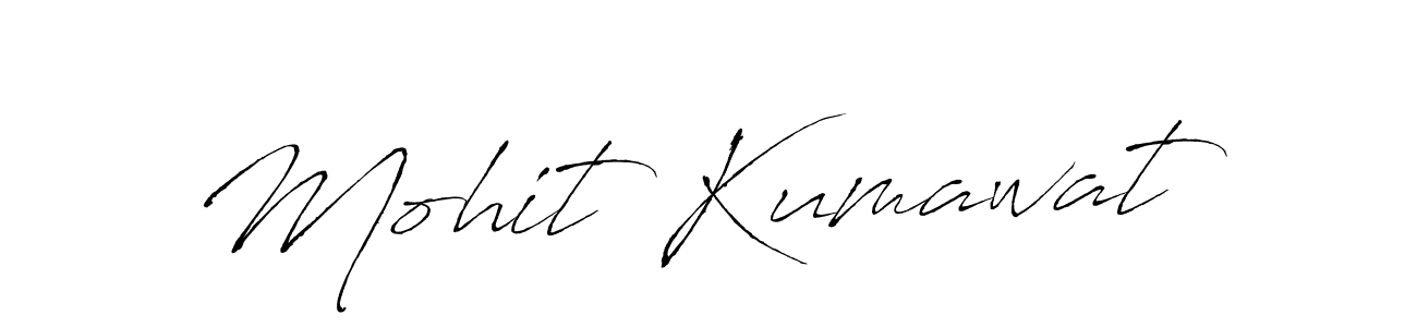 How to make Mohit Kumawat signature? Antro_Vectra is a professional autograph style. Create handwritten signature for Mohit Kumawat name. Mohit Kumawat signature style 6 images and pictures png